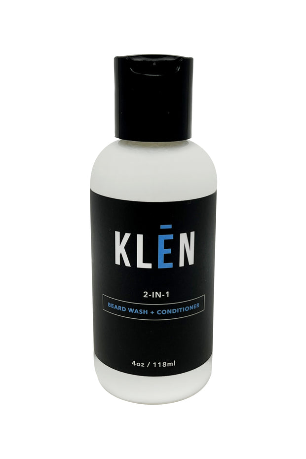 KLĒN 2-in-1 Beard Wash & Conditioner